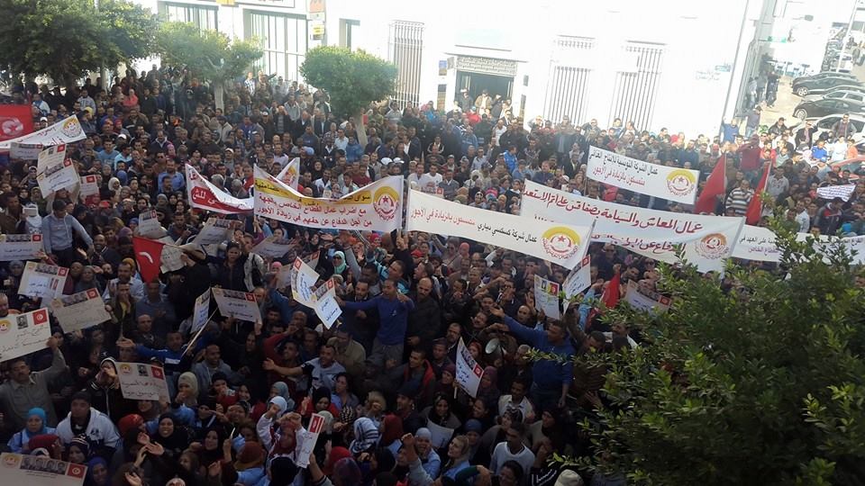 يومي 25 و 26 نوفمبر :إضراب عام في تونس الكبرى وفي سوسة